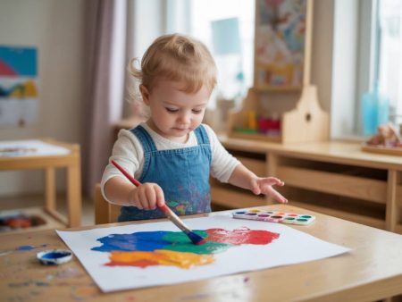 10 conseils pour introduire la peinture chez les tout-petits sans stress ni dégâts