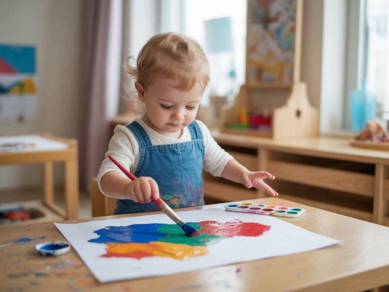 10 conseils pour introduire la peinture chez les tout-petits sans stress ni dégâts