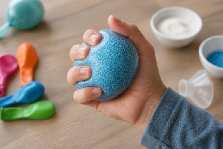 Comment faire une balle antistress maison avec les enfants